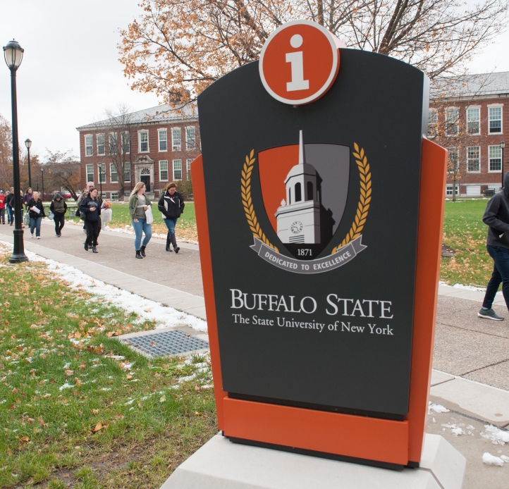 Buffalo State University Sign