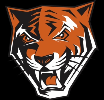 Buffalo State Bengal Logo with black background 